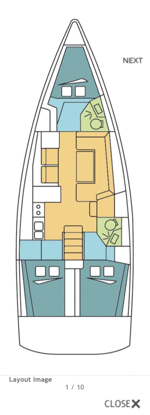 Beneteau 41 Ps/Ft - (La Paz)