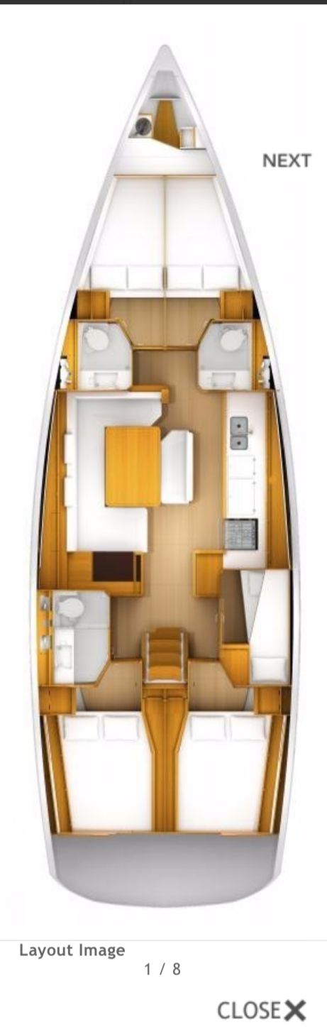 Jeanneau 52 Ps/Ft - (La Paz)